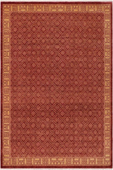 handmade Transitional Kafkaz Red Gold Hand Knotted RECTANGLE 100% WOOL area rug 9 x 12